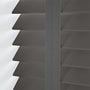 ColorizedPLA Steeple Grey & Anthracite Faux Wood Blind - 50mm Slat 3309