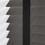 ColorizedPLA Steeple Grey & Jet Faux Wood Blind - 50mm Slat 3311