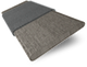 ColorizedSwatch Graphite Grain & Anthracite Faux Wood Blind - 50mm Slat sample image 8895