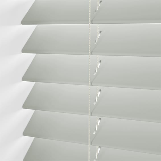 ColorizedZoom Moonlight Grey Wooden Blind - 50mm Slat 3322