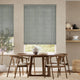 Colorized Lichen & Mid Grey Wooden Blind- 50mm Slat 3346