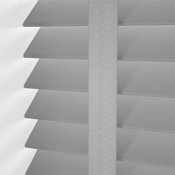 ColorizedPLA Morel & Light Grey Wooden Blind- 50mm Slat 3347