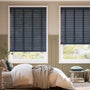 Colorized Oceana & Aegean Wooden Blind- 50mm Slat 3348