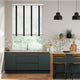 Colorized Arctic Gloss & Jet Wooden Blind - 50mm Slat 3354
