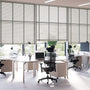 ColorizedZoom Contract Tampa Tonal Grey & Tin Faux Wood Blind - 50mm Slat 3358