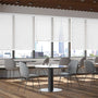 ColorizedZoom Contract Tampa Alpine White Faux Wood Blind - 50mm Slat 3359