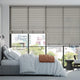 Colorized Contract Tampa Tonal Grey Faux Wood Blind - 50mm Slat 3360