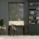 Colorized Natural Bamboo Basalt & Anthracite Wooden Blind - 50mm Slat 3371