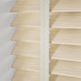 ColorizedPLA Natural Bamboo Sand & Ivory Wooden Blind - 50mm Slat 3373