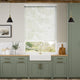 Colorized Natural Bamboo Snow & Tundra Wooden Blind - 50mm Slat 3375
