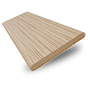 ColorizedSwatch Natural Bamboo Driftwood Wooden Blind - 50mm Slat sample image 3376