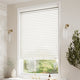 ColorizedZoom Natural Bamboo Snow Wooden Blind - 50mm Slat 3384