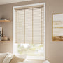 ColorizedZoom Natural Bamboo Driftwood & Praline Wooden Blind - 50mm Slat 3386