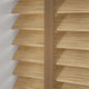 ColorizedPLA Natural Bamboo Jute & Praline Wooden Blind - 50mm Slat 3388