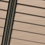 ColorizedPLA Natural Bamboo Driftwood & Tapestry Sand Wooden Blind - 50mm Slat