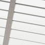 ColorizedPLA Brightest White & Chevron Stucco Wooden Blind - 50mm Slat 3391