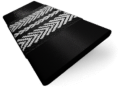 ColorizedSwatch Dark Storm & Tapestry Mono Wooden Blind - 50mm Slat sample image 3393