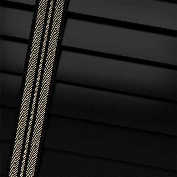 ColorizedPLA Dark Storm & Tapestry Sand Wooden Blind - 50mm Slat 3394
