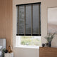 ColorizedZoom Dark Storm & Tapestry Sand Wooden Blind - 50mm Slat 3394