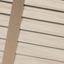 ColorizedPLA  Nordic Oak & Chevron Tan Faux Wood Blind - 50mm Slat 3398