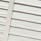 ColorizedPLA Birch Bark & Chevron Cream Faux Wood Blind - 50mm Slat 3400