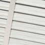 ColorizedPLA Birch Bark & Chevron Cream Faux Wood Blind - 50mm Slat 3400