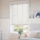ColorizedZoom Birch Bark & Chevron Cream Faux Wood Blind - 50mm Slat 3400