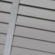 ColorizedPLA Harbour Grey & Chevron Silver Faux Wood Blind - 50mm Slat 3402