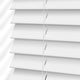 ColorizedPLA Dove White Faux Wood Blind - 50mm Slat 3406