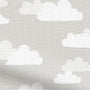 ColorizedPLA Fluffy Clouds Blackout Grey Roller Blind