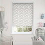 Colorized Fluffy Clouds Blackout Grey Roller Blind