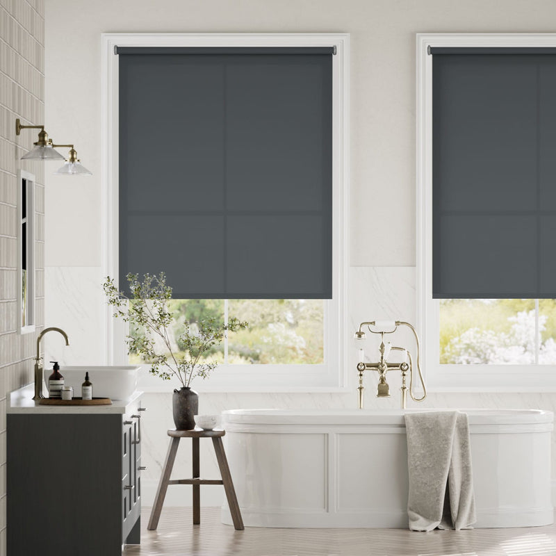 Colorized Valencia Anchor Grey  Roller Blind 3453