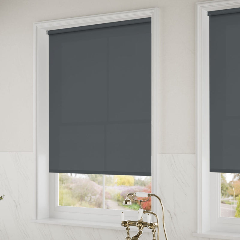 ColorizedZoom Valencia Anchor Grey  Roller Blind 3453
