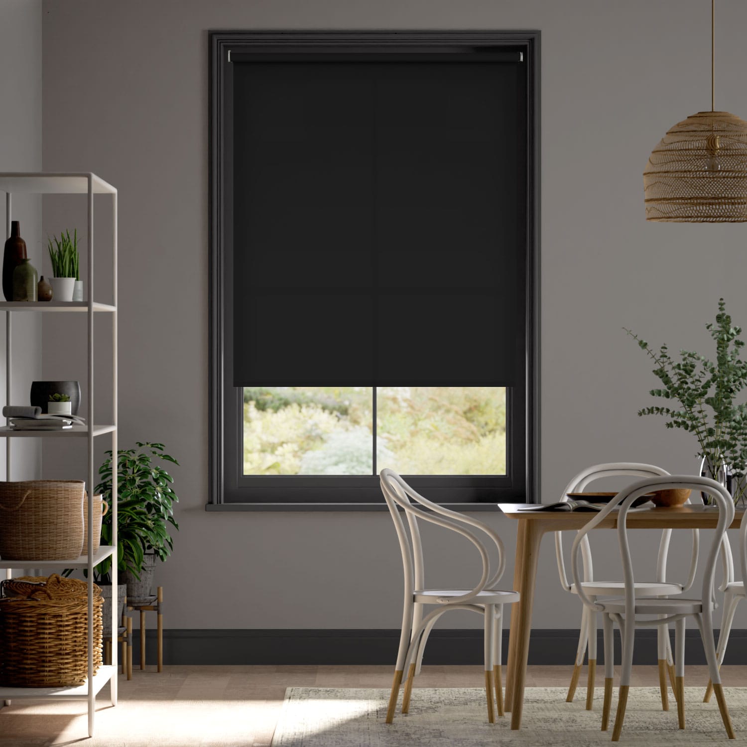 Colorized Valencia Chalk Board Roller Blind
