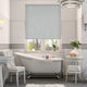 Colorized Alicante Blackout Marble Silver Roller Blind 3473