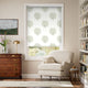 Colorized Bay Tree & Bird Fennel Roller Blind 3478