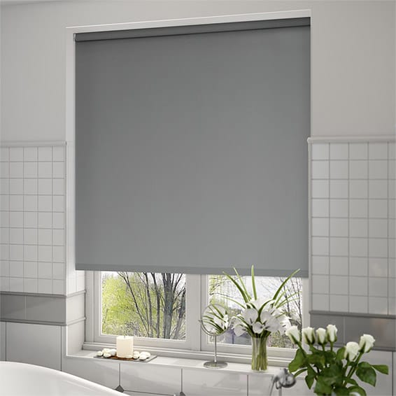 ColorizedZoom PVC Blackout Stone Roller Blind
