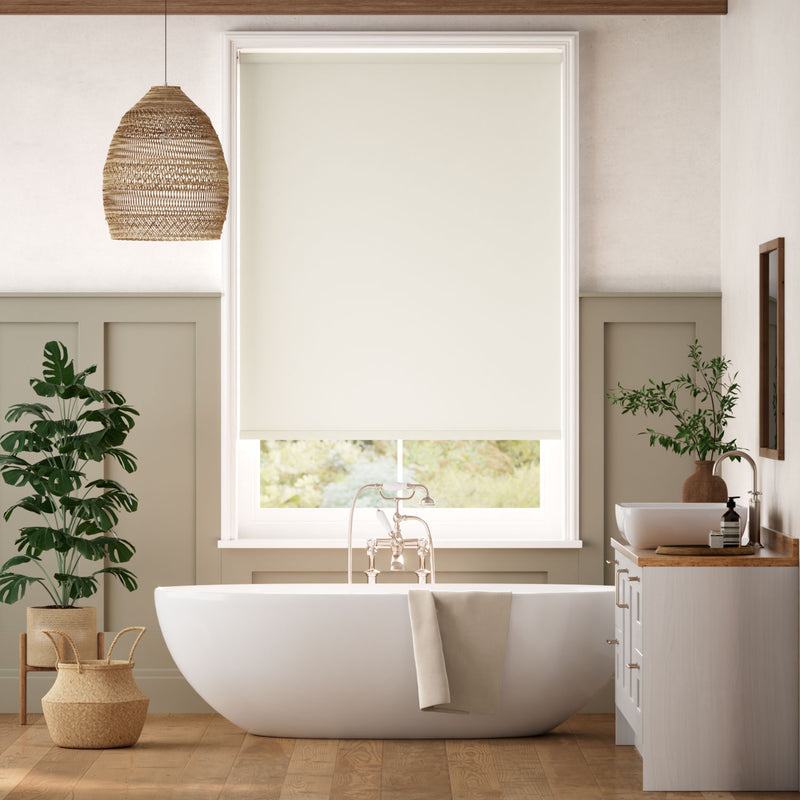 Colorized PVC Blackout Fawn Roller Blind