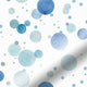 ColorizedPLA Splash Blackout Bubbles Blue Roller Blind 3492