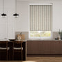Colorized Choices Truro Stripe Linen Sandstone Roller Blind 3504