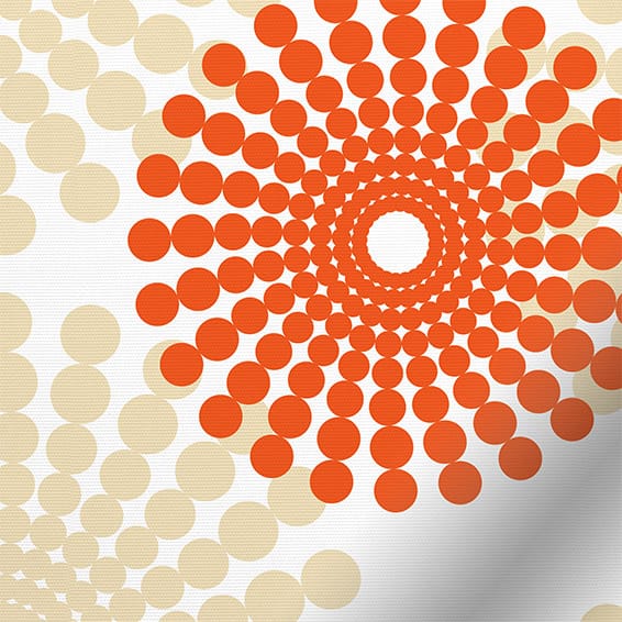 ColorizedPLA Salina Orange Roller Blind 3505