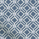 ColorizedPLA Fretwork Diamond Indigo Roller Blind 3507