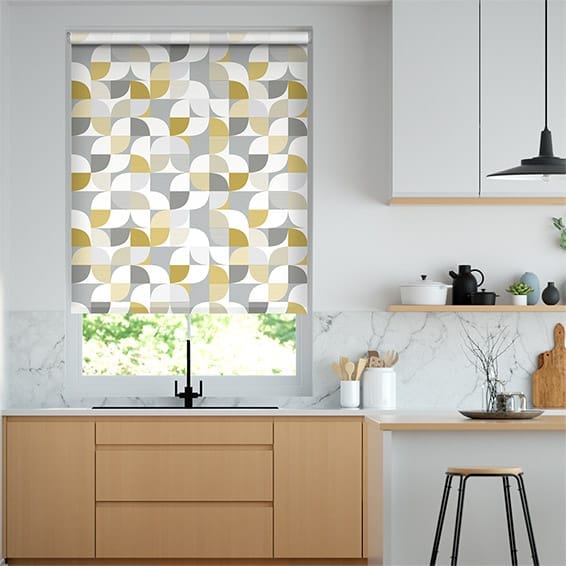 Colorized Ottil Ochre Roller Blind 3511