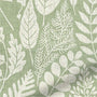 ColorizedPLA Choices Scandi Ferns Vintage Linen Sage Roller Blind 3513