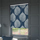 ColorizedZoom Aspen Leaf Indigo Roller Blind 3520