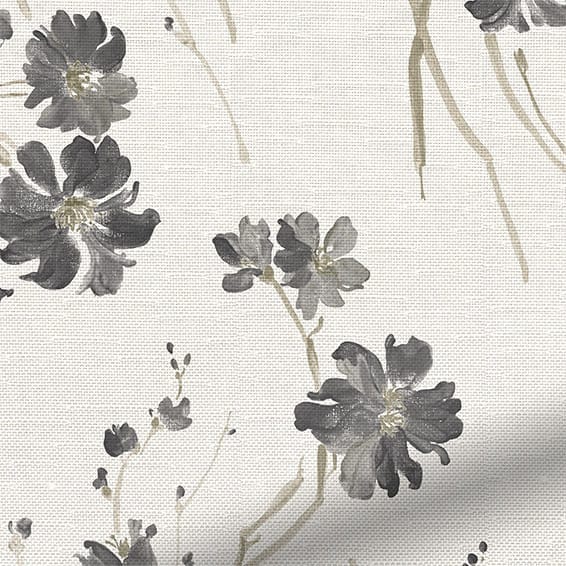 ColorizedPLA Floris Charcoal Roller Blind 3545