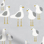 ColorizedPLA Splash Blackout Gulls Storm Grey Roller Blind 3557