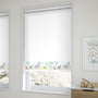 ColorizedZoom Jolly Jungle Blackout Chalk Roller Blind