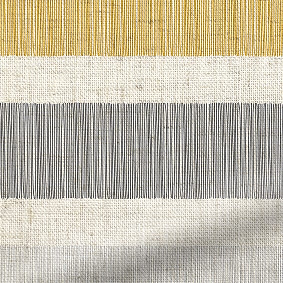 ColorizedPLA Choices Cardigan Stripe Linen Flax Grey Roller Blind 3611
