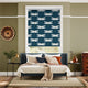 Colorized Demoiselle Dragonfly Ink Roller Blind 3620